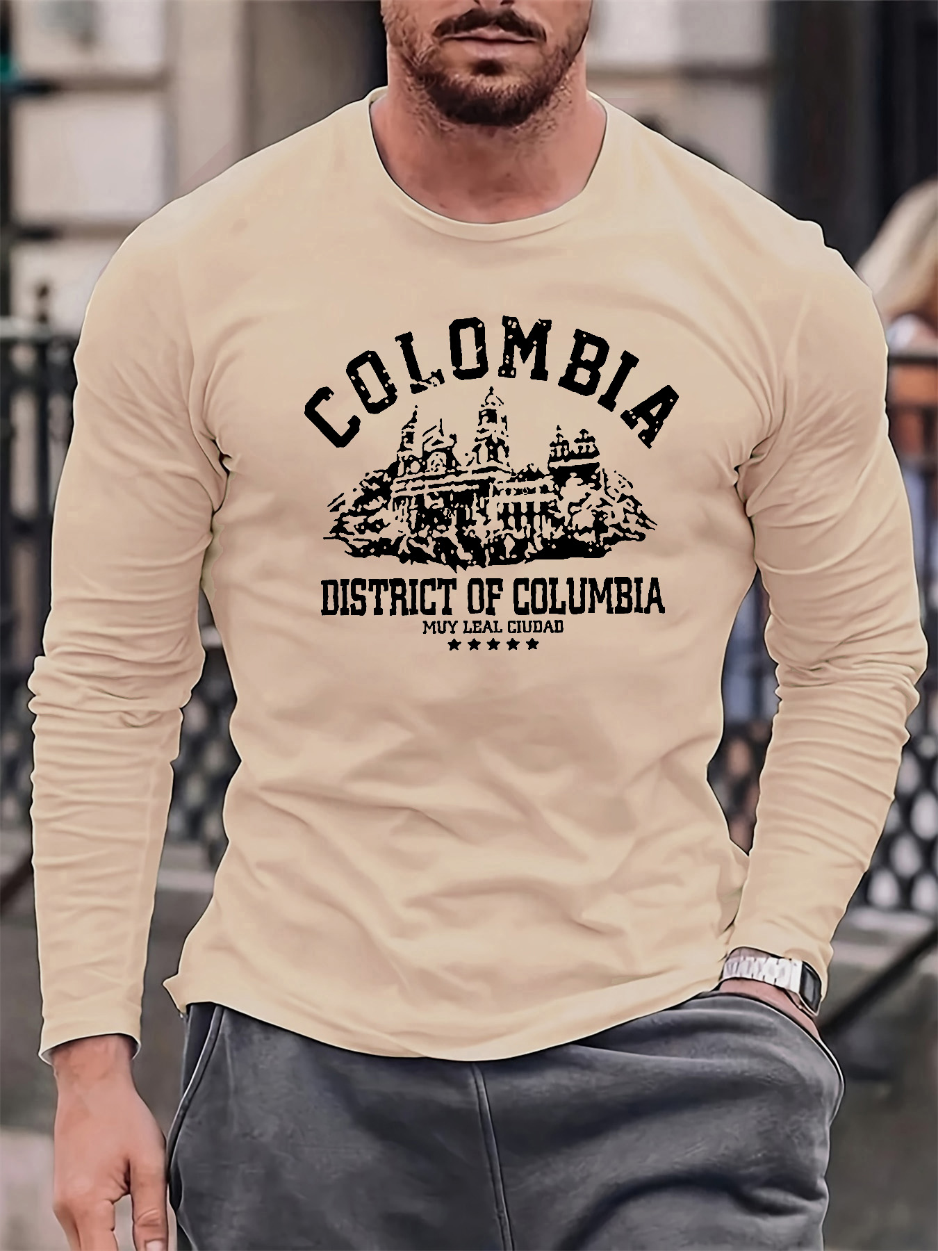 T-shirt décontracté polyvalent - Men'S Fashion 2025 avis et prix