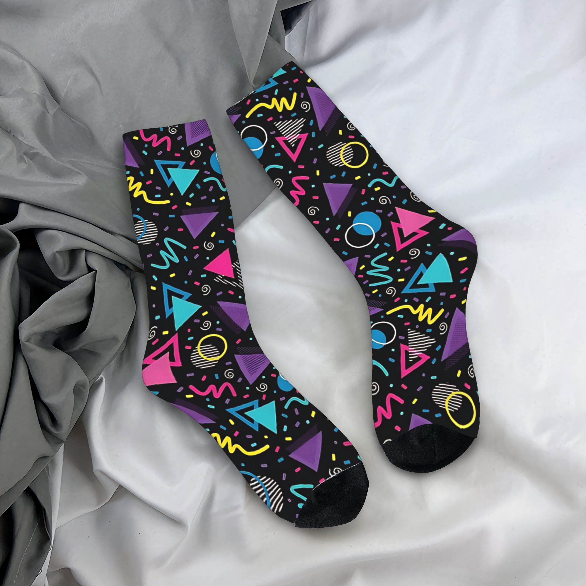 Chaussettes rétro néon S Sprin - Men'S Fashion Youtube avis et prix