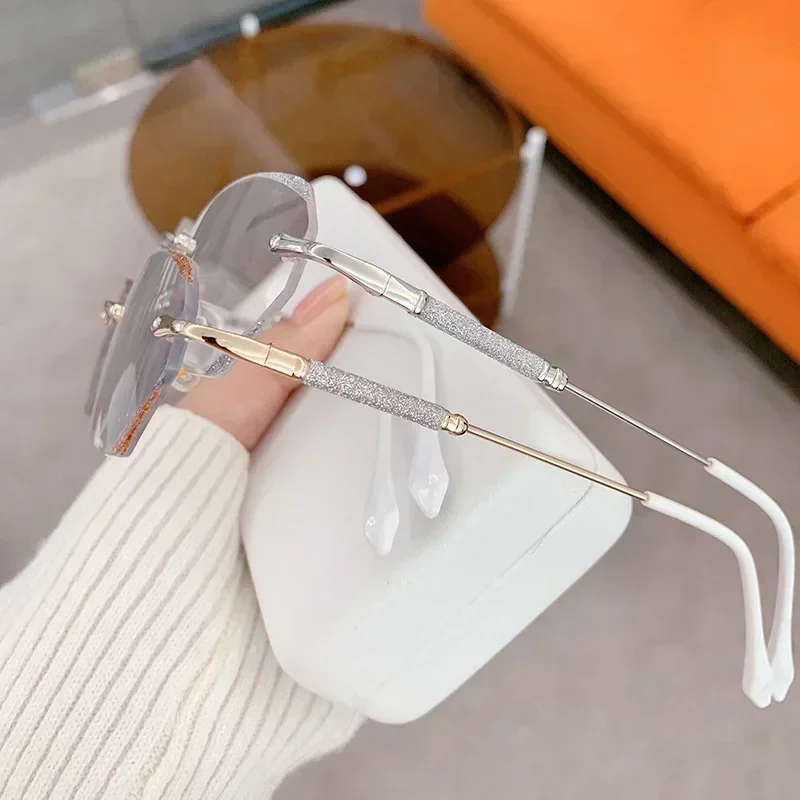 Lunettes de lecture sans montu - Men'S Fashion Rimless Glasses avis et prix