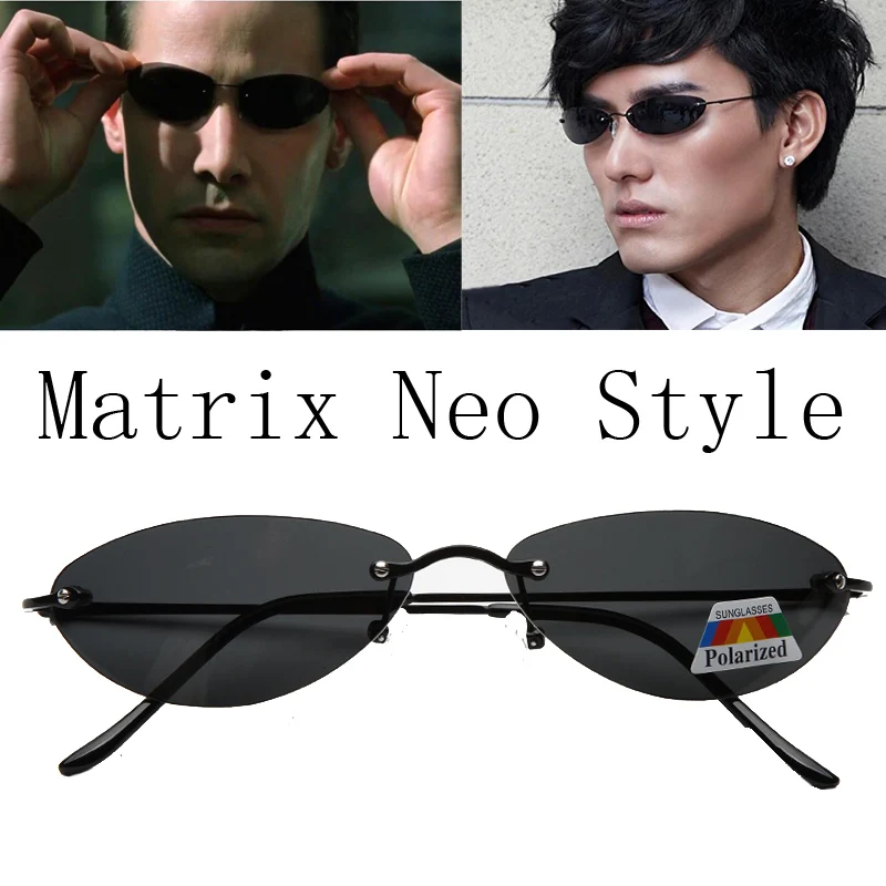 Lunettes de soleil polarisées  - Men'S Fashion Rimless Glasses avis et prix