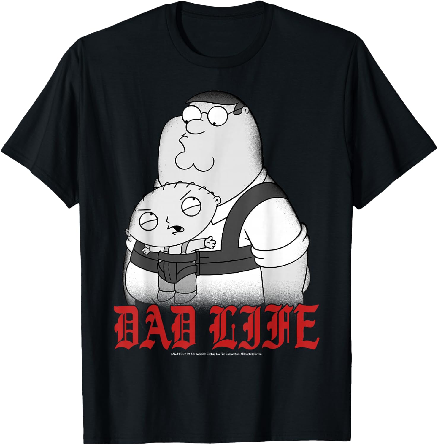 T-shirt Family Guy Peter Stewi - Men'S Fashion For Big Guys avis et prix