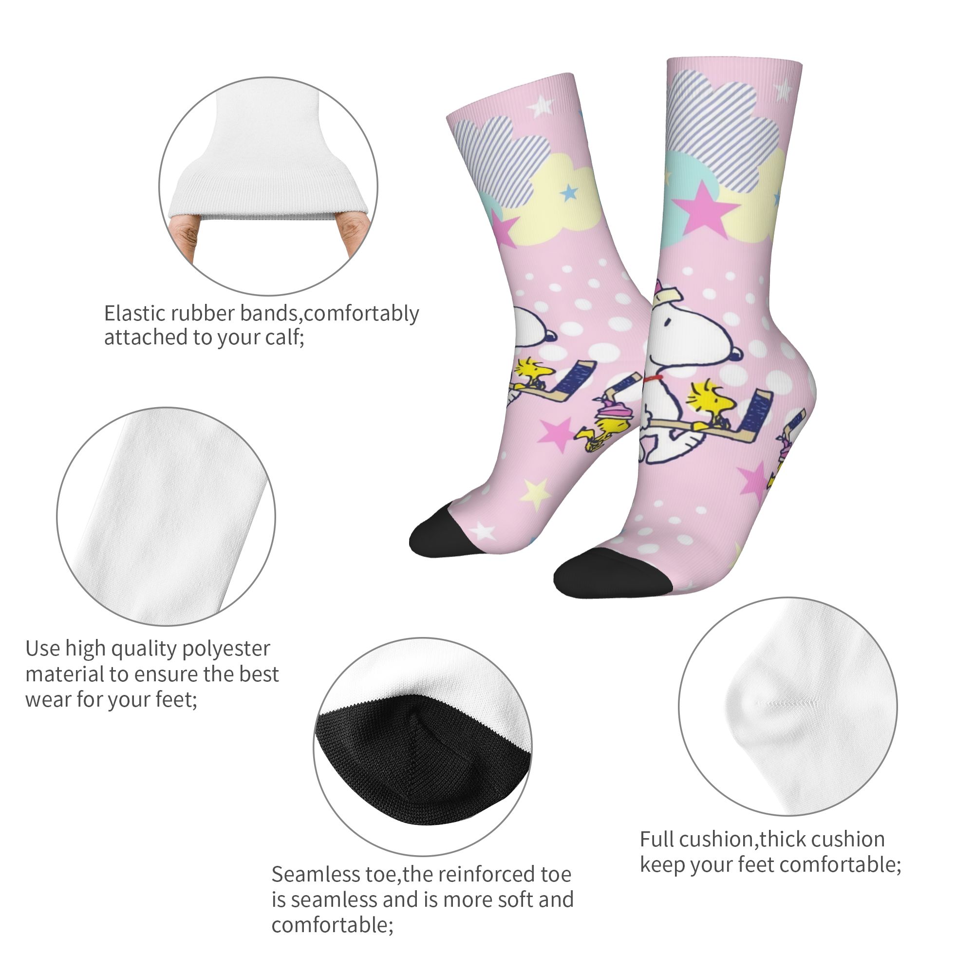 Chaussettes mi-hautes en polye - Men'S Fashion Youtube avis et prix